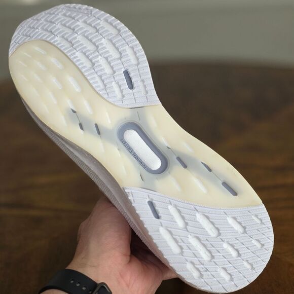 Adidas Ultraboost 5 Triple White Running Shoes Light Boost Women's 11.5 ID8848 - Picture 10 of 15